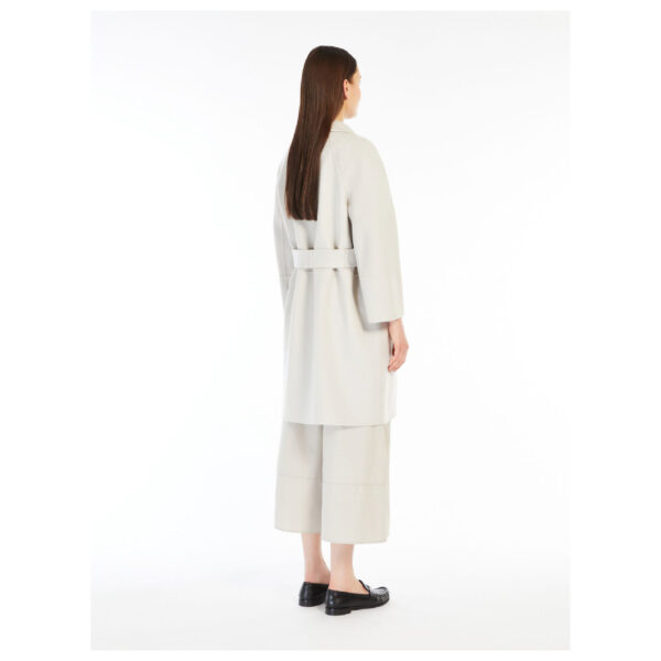 Double-Faced Short Wool Coat - Image 4