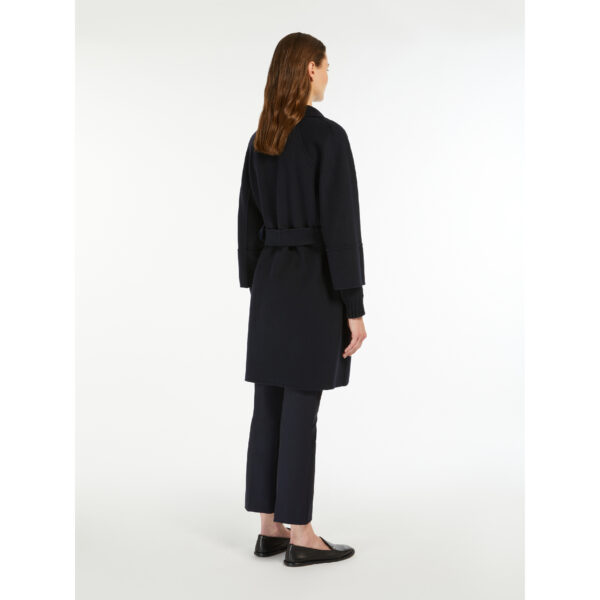 Double-Faced Short Wool Coat - Image 2