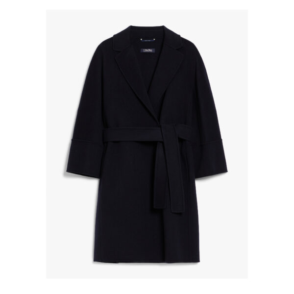 Double-Faced Short Wool Coat