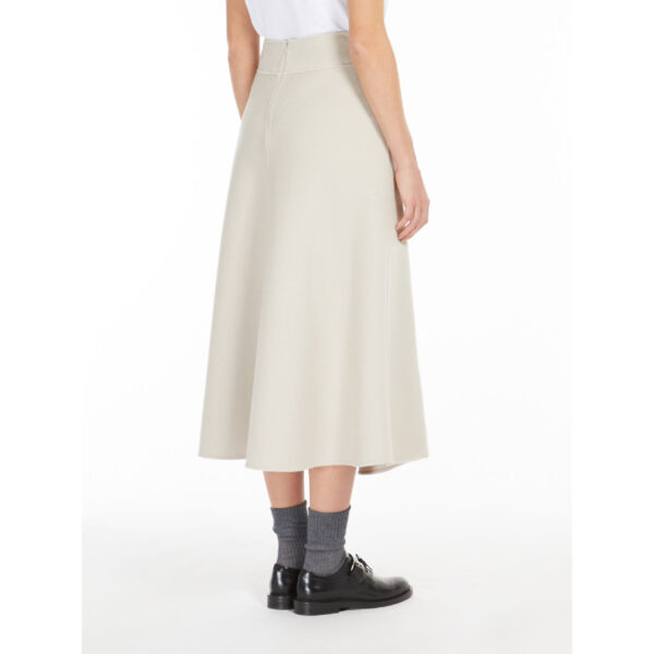 Wool A-Line Skirt - Image 2