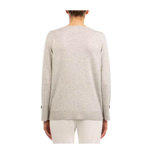 Light Grey Pull V neck - Image 2