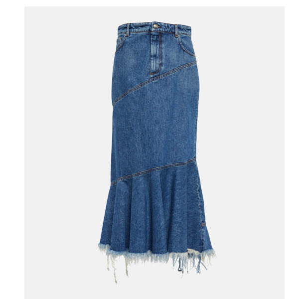 Adorni Denim Midi Skirt