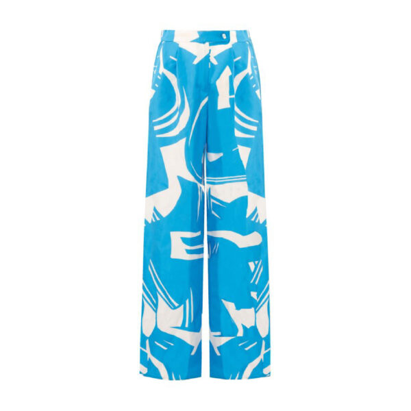 Blue Matisse Palazzo Trousers