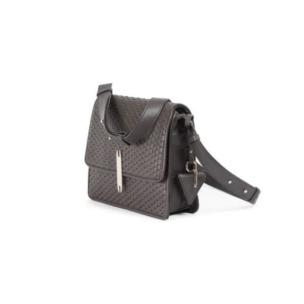 "77" EBONY Cross Body Bag - Image 2