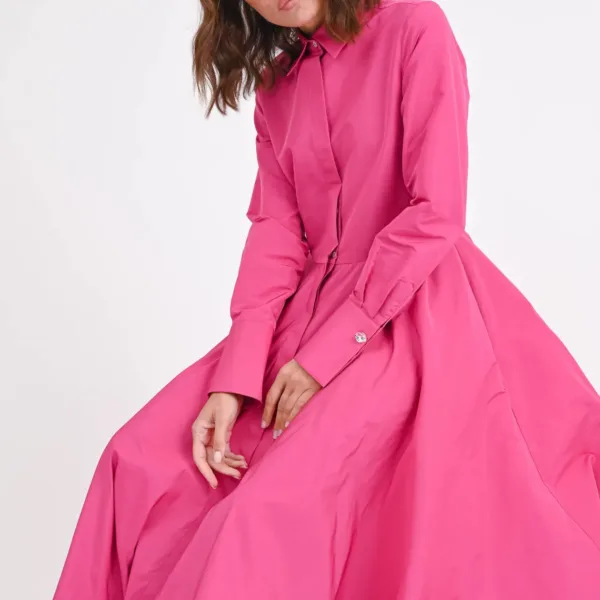 Mariasole long - Fuchsia