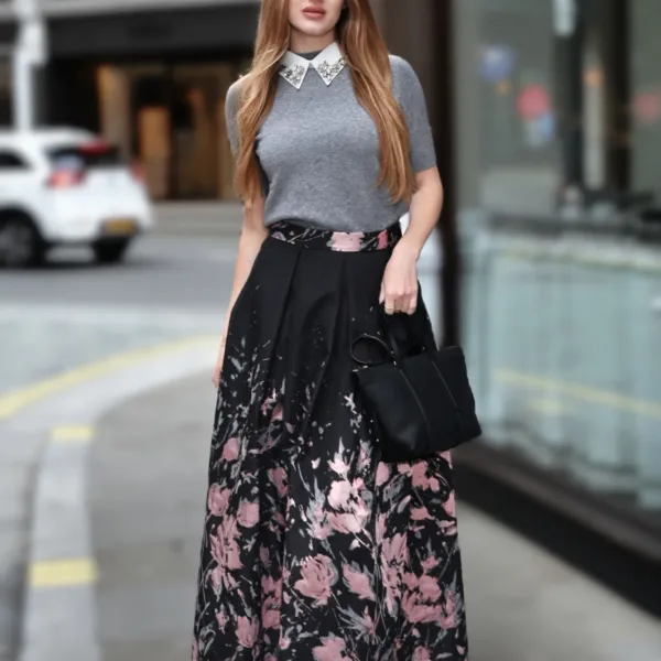 Lunatica Milano Bouquet Black Long