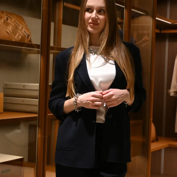 Max Mara Navy Blazer Azzurra