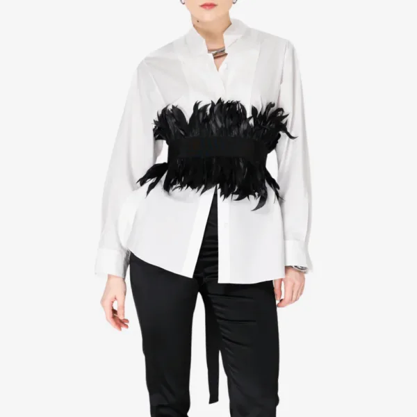 Sara Roka Feather Belt