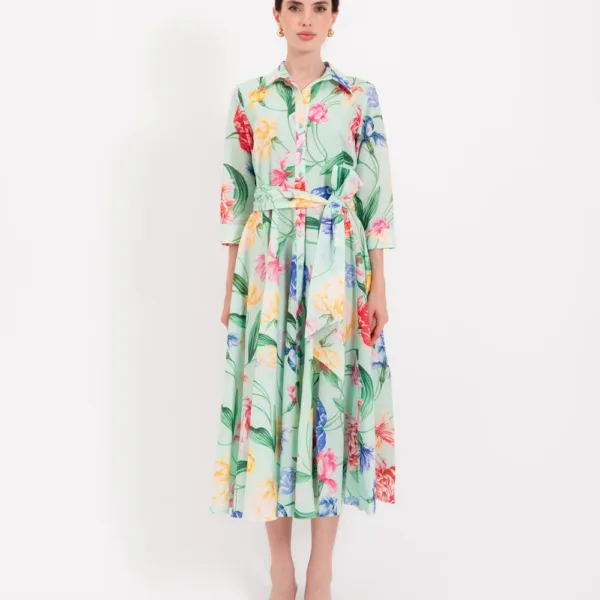 LAVI Couture Midi Dress Spritz