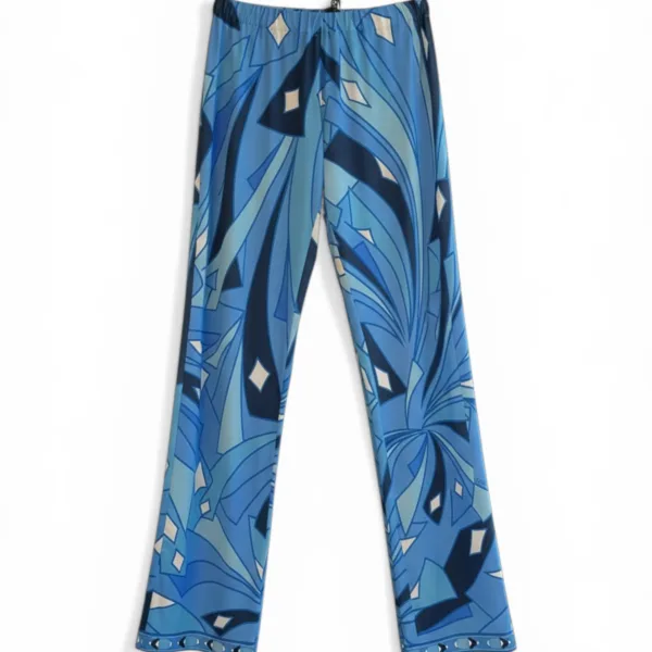 Bessi Trousers Blue Print