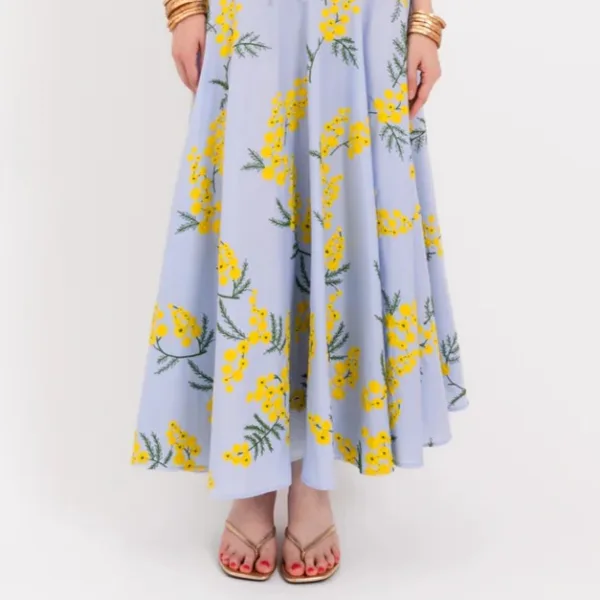 LAVI Couture Petunia Midi Skirt