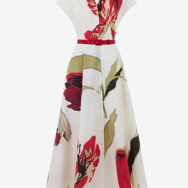 Sara Roka ELODIE105 Cotton Long Dress